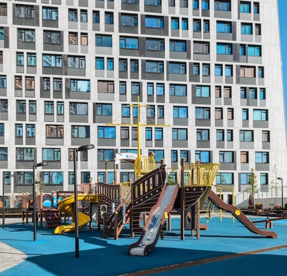Manhattan City Apart View On The City- Parking Kyiv Apartment